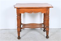 Antique Oak End Table