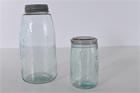 Antique Pale Aqua Mason Jars