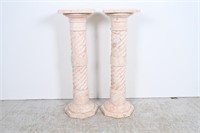Vintage 4ft Marble Pillars