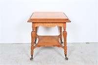 Antique Claw Foot Parlor Table