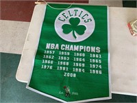 Boston Celtics Felt Banner