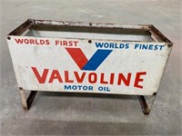 Original Valvoline oil bottle rack, double sided