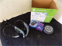 Job Lot Atlas Tire Radio, Headsets, Hand Held TV