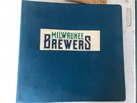 Milwaukee Brewers Baseball Cards & Binder