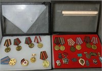2 Ryker Cases With Russian Medals