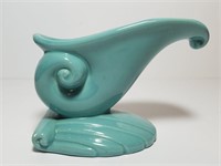 Vintage Haeger Pottery Turquoise Teal Planter