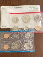 1972 US Mint Uncirculated Coin Set