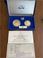 1986 US Mint Proof Silver Dollar Coin Set