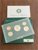 1997 US Mint Proof Coin Set