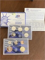 2000 US Mint Proof Coin Set