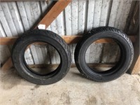 2 Dunlop Motorcycle Tires