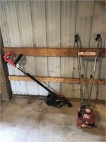 Mini Tiller, and  Black & Decker Electric Edger