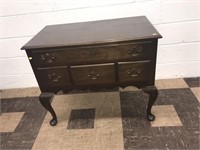 Mahogany Queen Anne Style Lowboy
