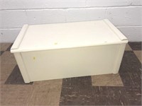 Painted Wooden Storage Box
