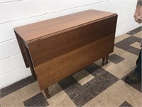 One-Drawer Drop Leaf Sheraton Table