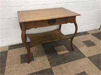 One Drawer Library Table