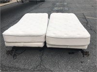Pair of Single Mechanical Beds