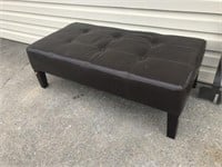 Leather Bench/Ottoman