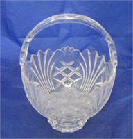 Crystal Glass Basket