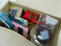 Box of Vintage Sewing Accessories