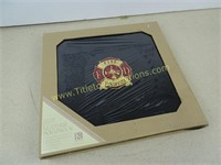 Fire Fighter Leather Scrapbook - New