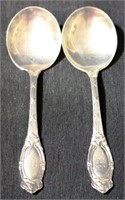 Pair of Sterling Silver Spoons (2pcs)