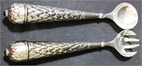 Silver Plated Serving Spoons (2pcs)