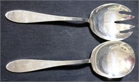 Reed & Barton Silver Plated Serving Spoons (2pc)
