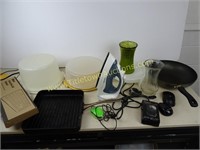 Assorted Kitchen and Household Items with some