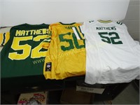 Packers Jersey Lot