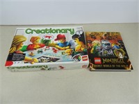 Lego Book with Creator Game - Uninspected