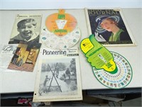 1930's and Newer Magazine and Paper Lot