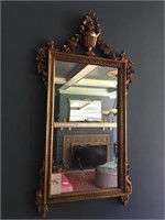 Ornate Gold Mirror ( 22" W x 40" ) 1 of 2 Availabl