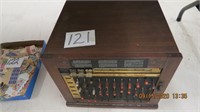 Vintage telephone operator's machine