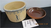 2 pieces, pottery