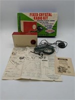 1957 Aurora Fixed Crystal Radio Kit 

Appears