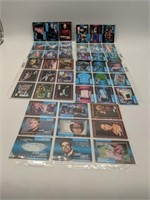 Five Pages of Star Trek Trading Cards