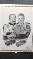 8-Dale Adkins NASCAR Art