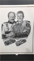 9-Dale Adkins NASCAR Art Prints