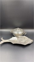 Hand Forged Aluminum Serving Dishes