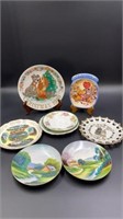 Vintage Decorative Plate Collection