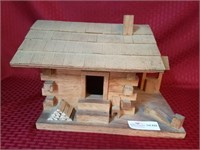 Hand crafted lovely house bird house 10”x13”x9”