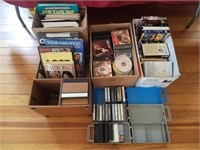 4 boxes of sheet music, books of musical