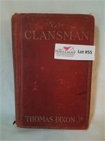 Book The Clansman by Thomas DIxon jr 1904 broker