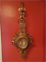 Reproduced French style wag on the wall clock 30”