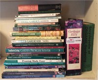 Collection of 27 books on gardening and plants