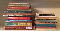 Collection of 29 books on Antiques including