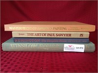 Four books of Paintings by American Artists: