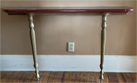Painted dressing table 29”x45”x11”
