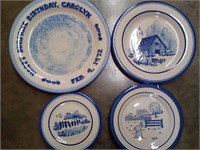 Assortment Louisville stoneware plates